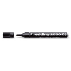 Permanentais marķieris Edding 2000C 1.5-3.0mm, konisks, melns