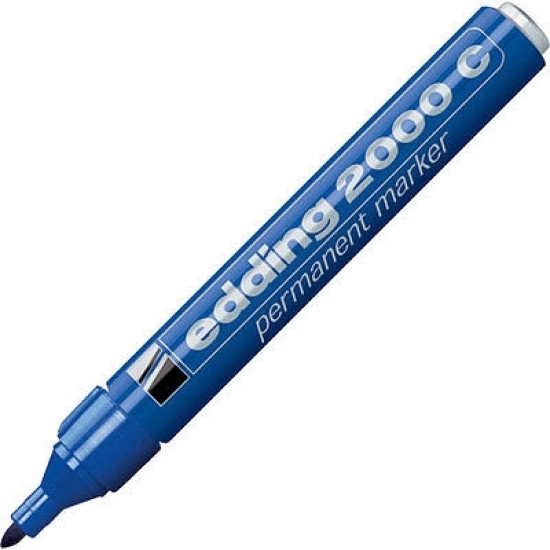 Permanentais marķieris Edding 2000C 1.5-3.0mm, konisks, zils