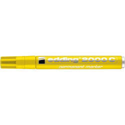 Permanentais marķieris Edding 2000C 1.5-3.0mm, konisks, dzeltens