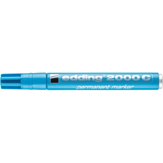 Permanentais marķieris Edding 2000C 1.5-3.0mm, konisks, gaiši zils