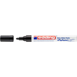 Permanentais marķieris Edding Paint 750 2-4.0mm, konisks, melns