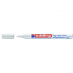 Permanentais marķieris Edding Paint 751 1-2.0mm, konisks, balts