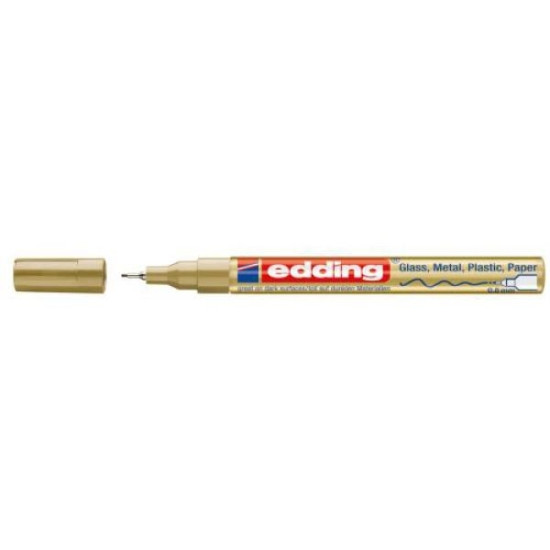Permanentais marķieris Edding Paint 780 0.8mm, konisks, zelta