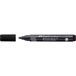 Permanentais marķieris Faber-Castell Winner 52 2.8mm, konisks, melns