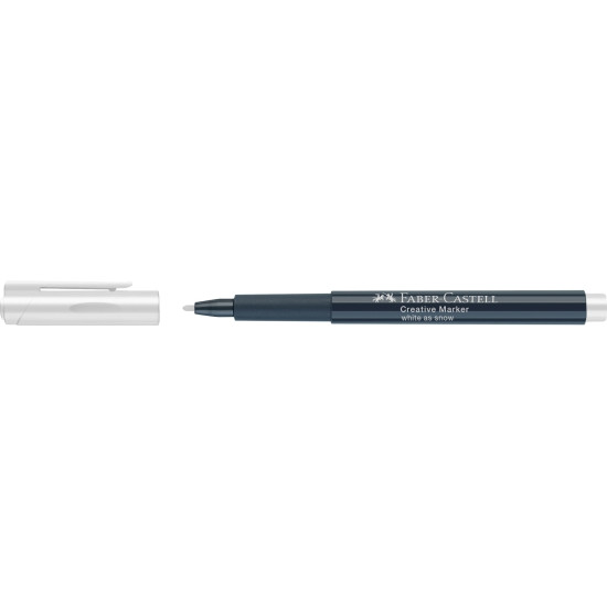 Flomāsters Faber-Castell Creative Marker 1.5mm, 101, balts