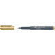 Flomāsters Faber-Castell Metallics, 1.5mm, dekorēšanai, 250 Heart of Gold