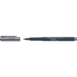 Flomāsters Faber-Castell Metallics, 1.5mm, dekorēšanai, 275 Asphalt Cowboy