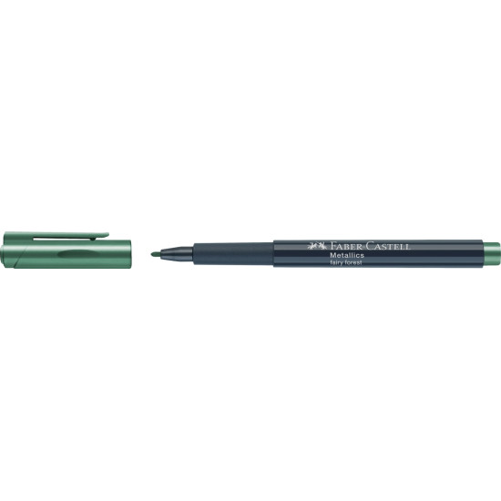 Flomāsters Faber-Castell Metallics 1.5mm, dekorēšanai, 278 Fairy Forest