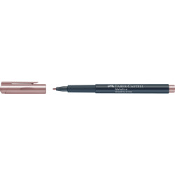 Маркер Faber-Castell Metallics, Rose Gold, Водостойкий