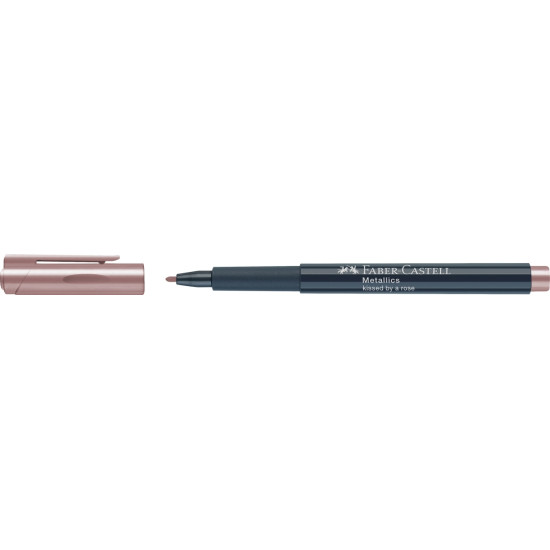 Flomāsters Faber-Castell Metallics 1.5mm, dekorēšanai, 189 Kissed by a Rose