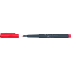 Flomāsters Faber-Castell Neon 1.5mm, dekorēšanai, 121 Little Red Corvette