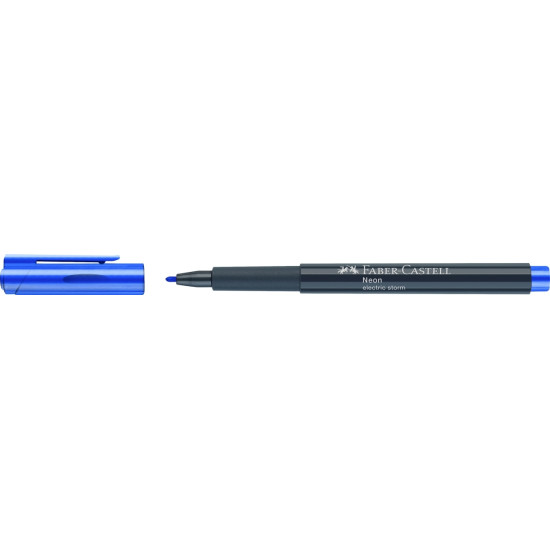 Flomāsters Faber-Castell Neon 1.5mm, dekorēšanai, 151 Electric Storm
