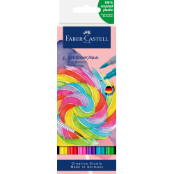 Набор маркеров Faber-Castell Goldfaber Aqua, Candy Shop, Двусторонние