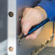 Permanentais marķieris Schneider Maxx 233 1-5.0mm, nošķelts, melns