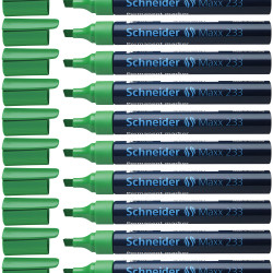 Permanentais marķieris Schneider Maxx 233 1-5.0mm, nošķelts, zaļš