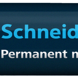Permanentais marķieris Schneider Maxx 280 4-12.0mm, nošķelts, melns