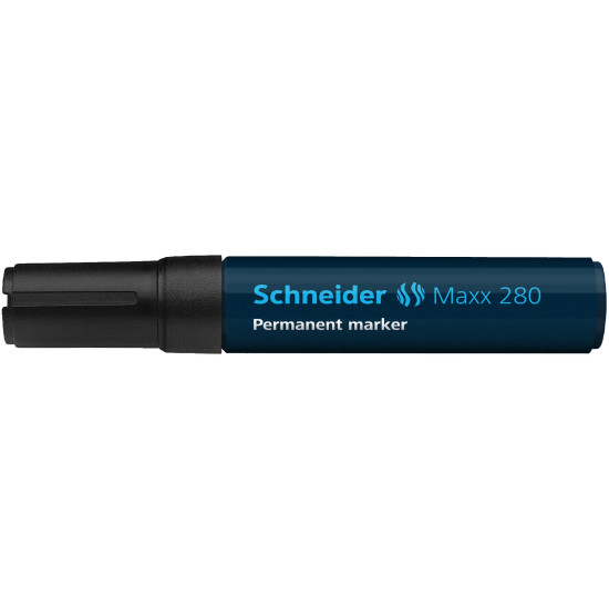 Permanentais marķieris Schneider Maxx 280 4-12.0mm, nošķelts, melns
