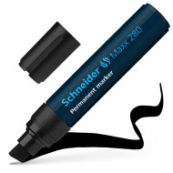 Permanentais marķieris Schneider Maxx 280 4-12.0mm, nošķelts, melns