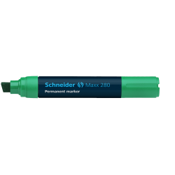 Permanentais marķieris Schneider Maxx 280 4-12.0mm, nošķelts, zaļš