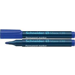 Permanentais marķieris Schneider Maxx 130 1-3.0mm, konisks, zils