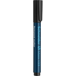 Permanentais marķieris Schneider Maxx 133 1-4.0mm, nošķelts, melns