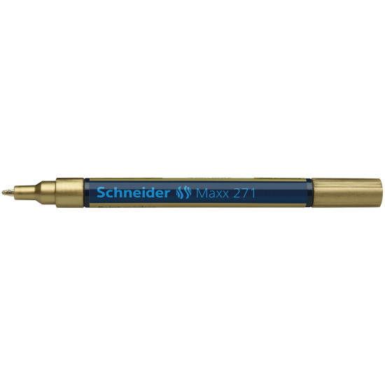 Permanentais marķieris Schneider Maxx Paint 271 1-2.0mm, konisks, zelta
