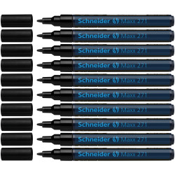 Permanentais marķieris Schneider Maxx Paint 271 1-2.0mm, konisks, melns