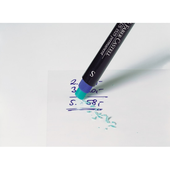 *Permanentais marķieris Faber-Castell Multimark S 0.4mm, konisks, dzeltens