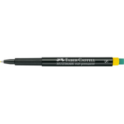 *Permanentais marķieris Faber-Castell Multimark S 0.4mm, konisks, dzeltens