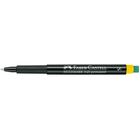 *Permanentais marķieris Faber-Castell Multimark S 0.4mm, konisks, dzeltens