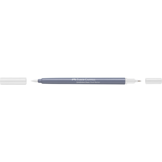 Akvareļu marķieris Faber-Castell Goldfaber Aqua divpusējs, 200 Colourless