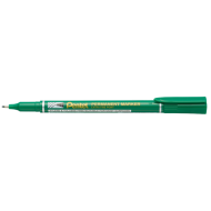Permanentais marķieris Pentel NF450 0.6mm, konisks, zaļš