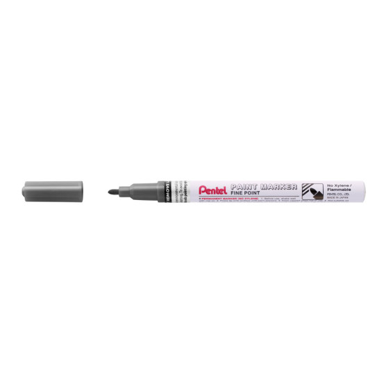 Permanentais marķieris Pentel Paint MSP10 2.9mm, konisks, pērļu melns
