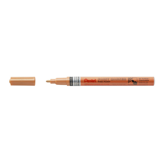Permanentais marķieris Pentel Paint MSP10 2.9mm, konisks, bronza