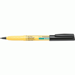 Tekstila marķieris Pentel 2.0mm, konisks, melns