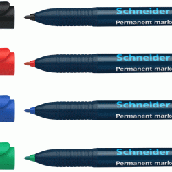 *Permanentais marķieris Schneider Maxx 240, konisks, 1-2 mm, sarkans