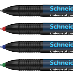 *Permanento marķieru komplekts Schneider 220S 0.4mm, konisks, 4 krāsas