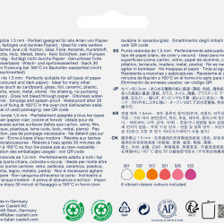 Markerid Faber-Castell Gofa 1.5 Sweet Moments, komplekt 6tk/pk
