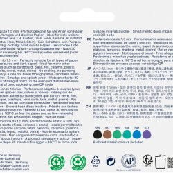 Markerid Faber-Castell Gofa 1.5 Creative Haven, komplekt 6tk/pk
