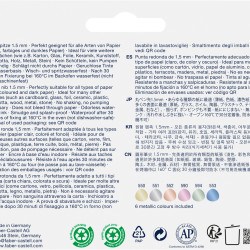 Markerid Faber-Castell Gofa 1.5 Metallic Moments, komplekt 6tk/pk