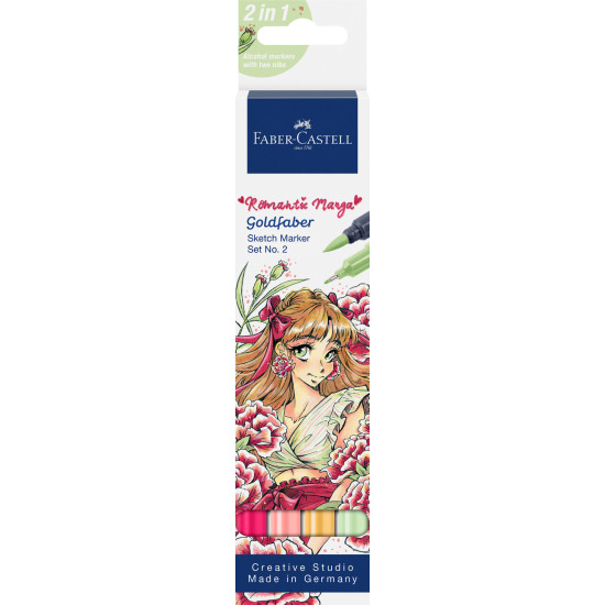 Visandimarker Faber-Castell Gofa Romantic Manga 2