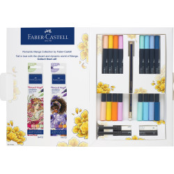 Skicēšanas marķieru komplekts Faber-Castell Gofa Romantic Manga Nr.1