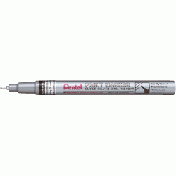 Permanentais marķieris Pentel Paint MFP10, konisks, 0.6 mm, sudrabs