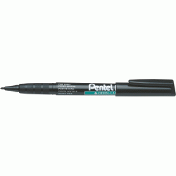 Permanentais marķieris Pentel NMS50 2.0mm, konisks, melns