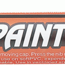 Permanentais marķieris Pentel Paint MMP20 4.0mm, konisks, oranžs