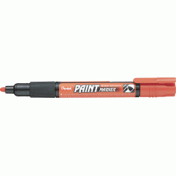 Перманентный маркер Pentel MMP20-FO, Orange, Устойчивость к выцветанию
