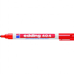**Permanents marķieris Edding 404 0,75mm, sarkans