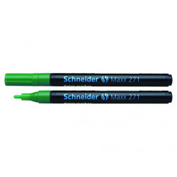 Permanentais marķieris Schneider Maxx Paint 271 1-2.0mm, konisks, zaļš