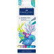 Akvareļu marķieri Faber-Castell Goldfaber Aqua, divpusēji, 6 krāsas, Fantasy Pineapple
