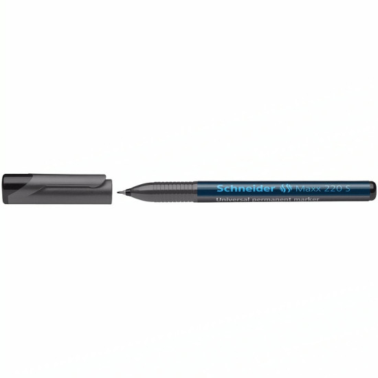 Permanentais marķieris Schneider Maxx 220 S 0.4mm, konisks, melns
